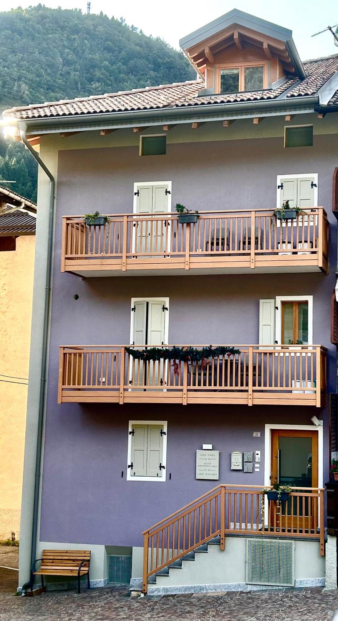 Casa Willigio Apartment Roncone ภายนอก รูปภาพ